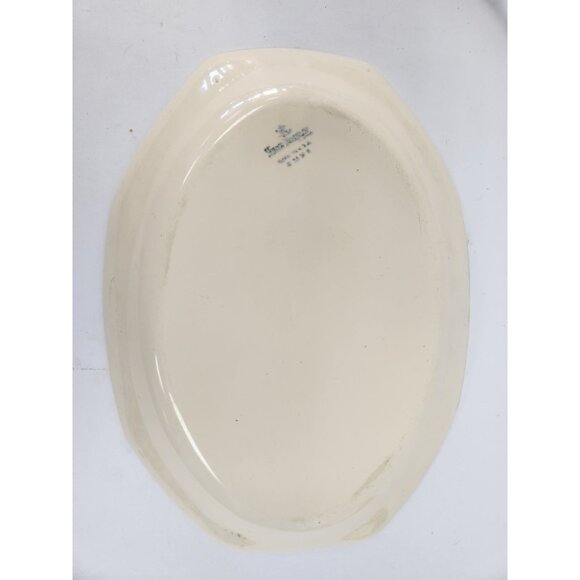 Vintage Homer Laughlin Octagonal Platter Y137 Pattern - Picture 2 of 4